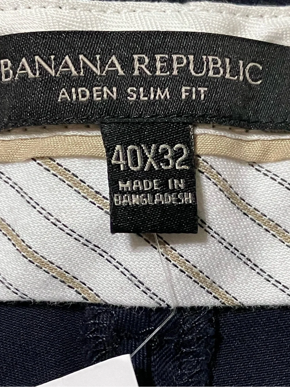 Banana Republic Aiden Rapid Movement Chino in Navy